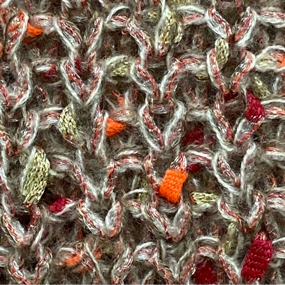 NWT Laura Ashley Long sleeved mock neck sweater. Multi colored. Size Medium. - Picture 13 of 16